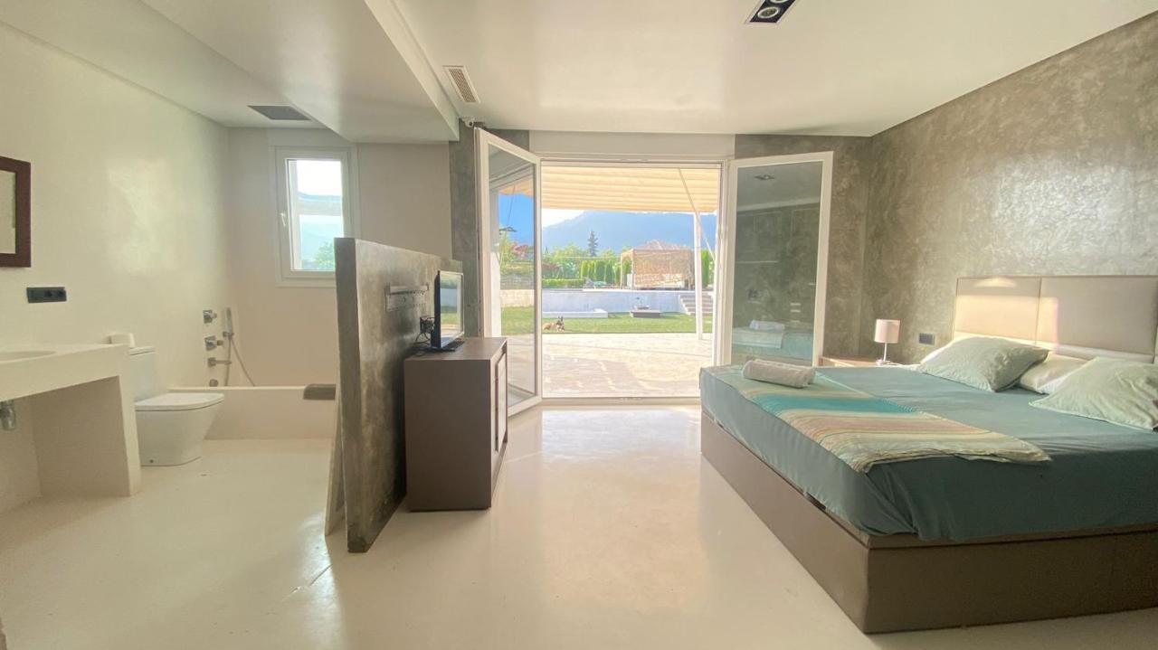 White House En Enguera - Fantastica Casa Con Jacuzzi Piscina Y Barbacoa Apartment Ngoại thất bức ảnh