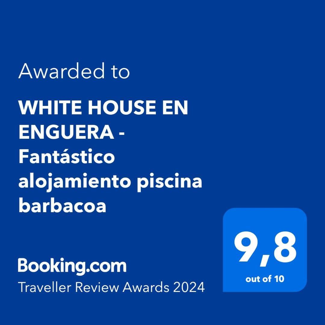 White House En Enguera - Fantastica Casa Con Jacuzzi Piscina Y Barbacoa Apartment Ngoại thất bức ảnh